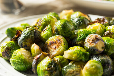 Brown Butter Lemon Roasted Brussels Sprouts Recipe